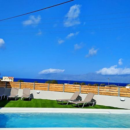 Balos Residence Private Pool Seafront Seaview Kíssamos Esterno foto