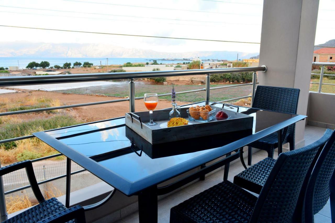 Balos Residence Private Pool Seafront Seaview Kíssamos Esterno foto