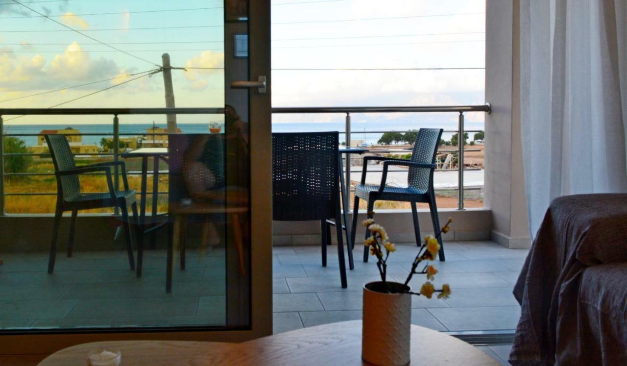 Balos Residence Private Pool Seafront Seaview Kíssamos Esterno foto